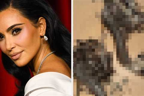 Kim Kardashian's Safety Pin Dress Must Be Seen