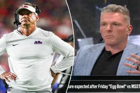 Pat McAfee implores Lane Kiffin to stay at Ole Miss as LSU, Florida intrigue grows