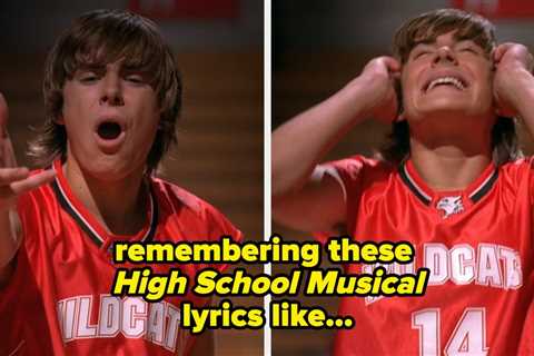 Wildcats, I Need To Know How Well You Remember These High School Musical Song Lyrics