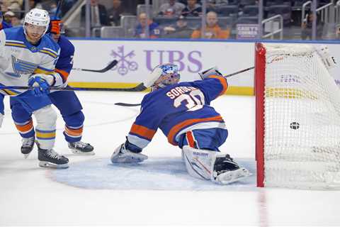Islanders return home from impressive road trip with clunker of a loss against Blues