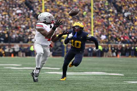 Ohio State’s Jeremiah Smith flips off Michigan fans in photo shared from win