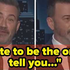 Jimmy Kimmel Had A Hilariously Brutal Comeback To Trump Saying The US Is Being Laughed At