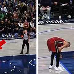 Tyler Herro Takes Ball to Groin From Ref in Hilarious Game Moment