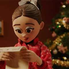 Laufey Dances Through a Winter Wonderland in Claymation ‘Santa Claus Is Comin’ to Town’ Music Video