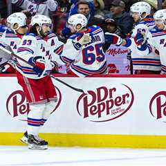 Mika Zibanejad keeps climbing Rangers’ record books after latest goal in bounce-back season