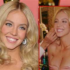 Sydney Sweeney Holds Onto Chest in Topless Photo