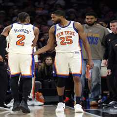 Miles McBride in walking boot after injury with Knicks status uncertain