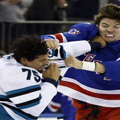 Matt Rempe nears Rangers return after lengthy injury from fight