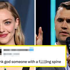 “She’s 100% Correct”: People Are Praising Amanda Seyfried For Her Latest Comments On Charlie Kirk,..
