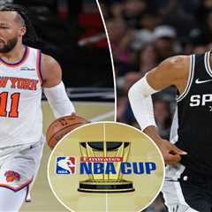 Knicks face the Spurs in NBA Cup 2025 finals tonight—How to watch for free