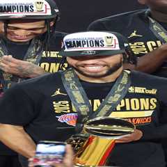 Jalen Brunson hypes up Knicks supporting cast after NBA Cup win: ‘Without them, we don’t win this..