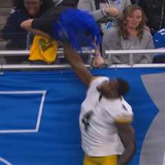 Lions fan shoved by DK Metcalf speaks out on what sparked shocking incident: ‘Little rattled’