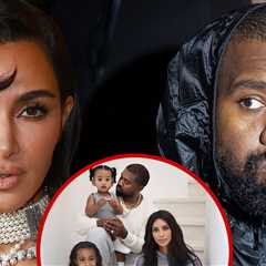 Kim and Kanye Reunite for the Holidays, Make Peace for Their Kids