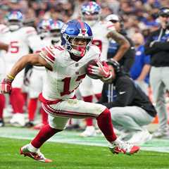 Giants’ win made Wan’Dale Robinson reaching 1,000-yard receiving mark for first time even sweeter