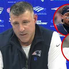 Patriots Coach Mike Vrabel Speaks on Stefon Diggs, Christian Barmore Charges