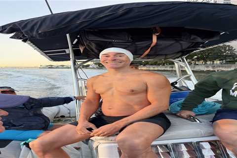 I swam 29 miles around Manhattan in handcuffs — I had no idea the danger I was in until I finished