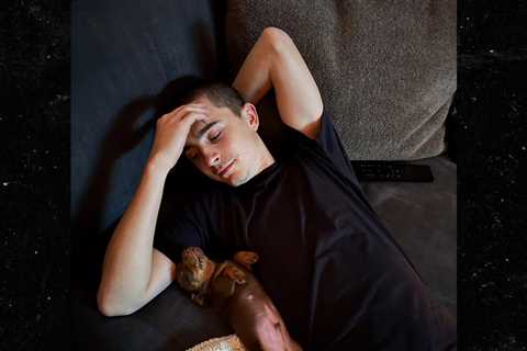 Timothee Chalamet Gets a Love Puppy
