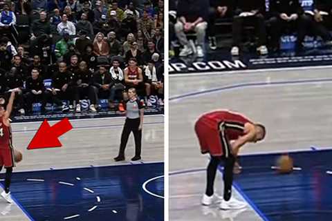 Tyler Herro Takes Ball to Groin From Ref in Hilarious Game Moment