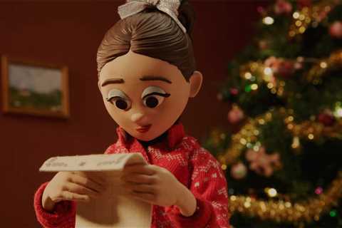 Laufey Dances Through a Winter Wonderland in Claymation ‘Santa Claus Is Comin’ to Town’ Music Video