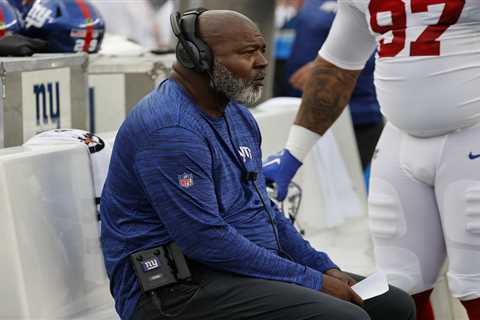 Giants fire assistant defensive line coach Bryan Cox in latest shakeup