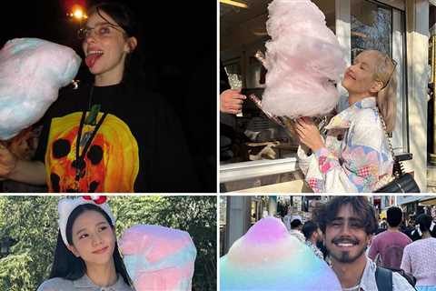 Stars Who Slay For Cotton Candy Day ... Too Sweet To Handle!