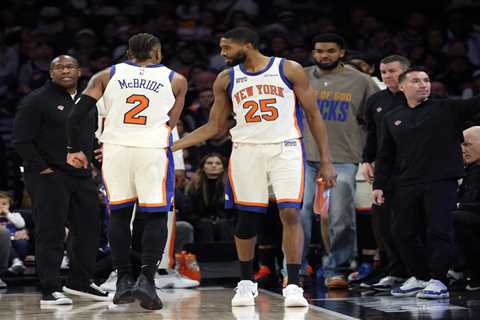 Miles McBride in walking boot after injury with Knicks status uncertain