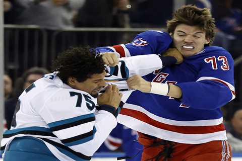 Matt Rempe nears Rangers return after lengthy injury from fight