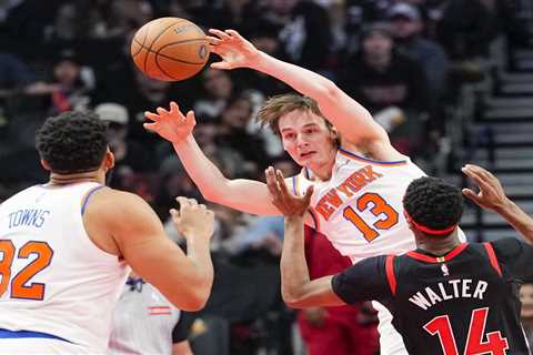 Tyler Kolek’s Knicks role has grown with another NBA Cup payout on line