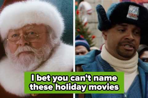 'Tis The Season For Holiday Movies — Can You Name These Films Based On Just A Single Frame?