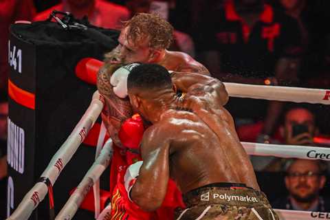 Joe Rogan’s alarming plea for Jake Paul after getting jaw shattered by Anthony Joshua: ‘Not worth..