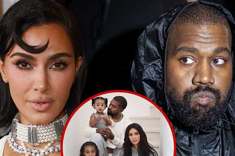 Kim and Kanye Reunite for the Holidays, Make Peace for Their Kids