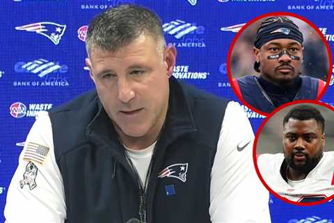 Patriots Coach Mike Vrabel Speaks on Stefon Diggs, Christian Barmore Charges