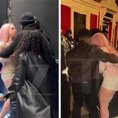 Ice Spice Needs Assistance Leaving NYC Club After Wild Birthday Bash