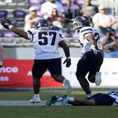 Rice safety Daveon Hook carted off field in scary scene at Armed Forces Bowl