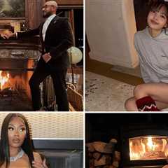 Hot Stars By The Fire ... It's Lit!