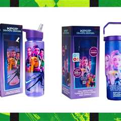 These Official ‘KPop Demon Hunters’ Water Bottles Help You Seal the Honmoon While Quenching..