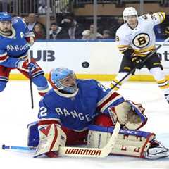 Jonathan Quick finally earns first win as full-time Rangers starter to end five-game drought