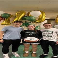 Lindenhurst’s Burmeister triple threat pushing to new heights in more ways than one