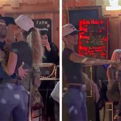 Bella Hadid Filmed Dancing with Adan Banuelos Hours Before His Arrest