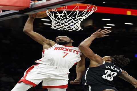 Shorthanded Nets get blown out by Kevin Durant, Rockets