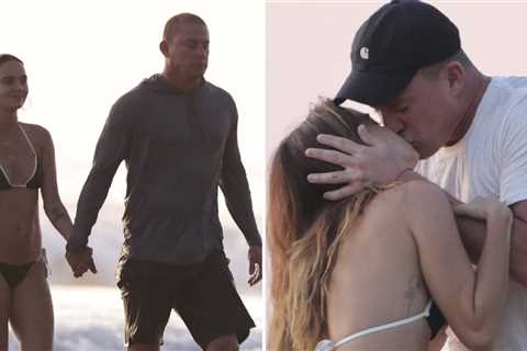 Channing Tatum and Girlfriend Inka Williams Show Major PDA on Beach