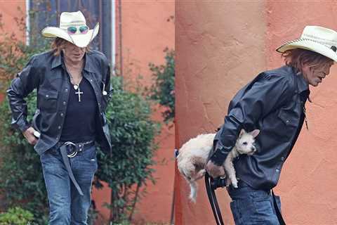 Mickey Rourke Checks Into West Hollywood Hotel With Dog Amid Threat of Eviction