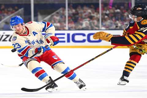 Adam Fox brings spark back to Rangers’ power play after injury absence