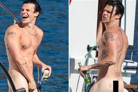 Naked Yungblud Shows Off on Yacht Down Under, Check Out Pics