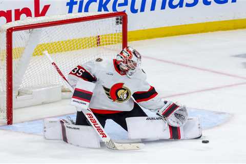 Senators slam ‘trolls and sick people’ as rumors spread about Linus Ullmark’s absence