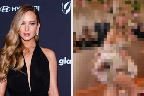 Jennifer Lawrence's Sheer Golden Globes Dress Must Be Seen
