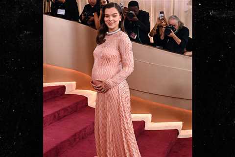 Hailee Steinfeld Hits First Red Carpet Since Pregnancy News at Golden Globes
