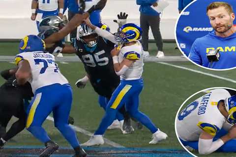 Sean McVay says Matthew Stafford  ‘good to go’ vs. Bears