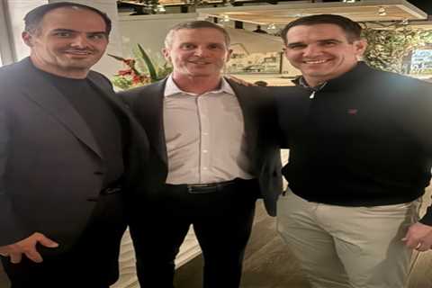 First photo of John Harbaugh with Joe Schoen revealed from fateful Giants dinner