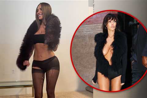 Stassie Karanikolaou Channels Bianca Censori in Tiny Outfit